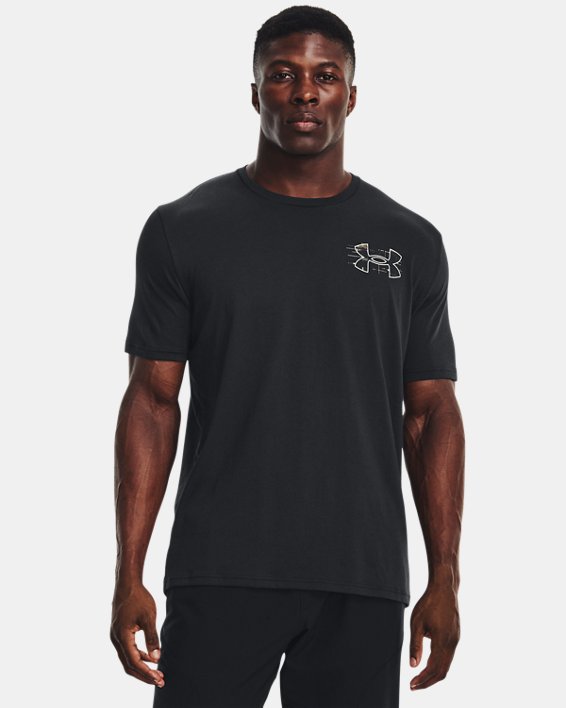 Men's UA Whitetail Skullmatic T-Shirt, Black, pdpMainDesktop image number 1